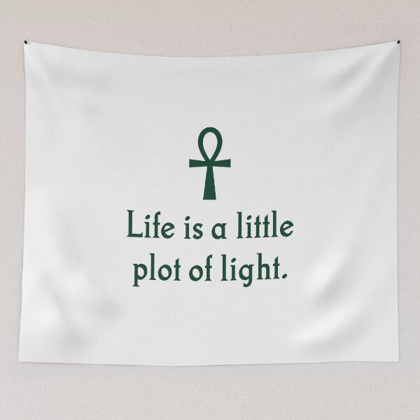 Item preview, Life Is A Little Plot Of Light designed and sold by CrankyOldDude.