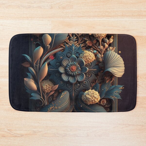 Item preview, Fleuron Floral Modern Elegant Composition Designs for Home Decor, Wedding, Events Fashion  and Accessories  designed and sold by RAGANADesign.