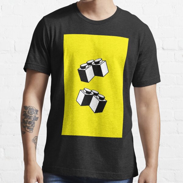 2 X 2 Brick Corner T Shirt For Sale By Chilleew Redbubble Minifig T Shirts Minifigure T