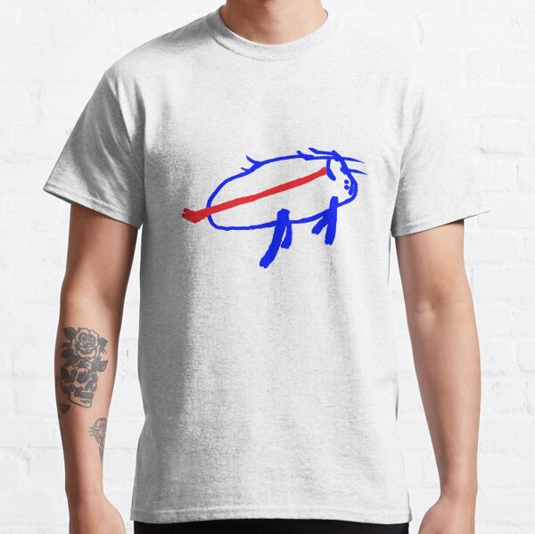 Buffalo Bills Player Josh Allen Potato Drawing Bills T-shirt Gift For Men  Women