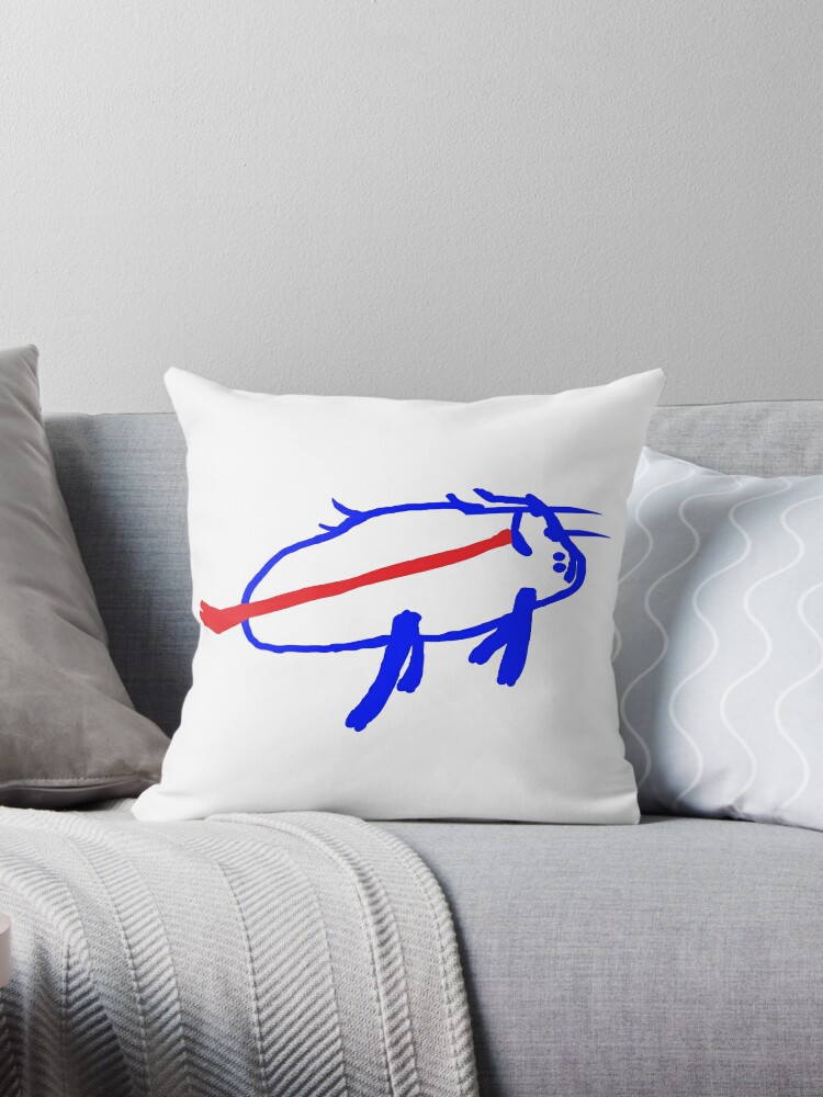 Josh Allen Buffalo Bills Potato Buffalo Funny Throw Pillow for Sale by  Moda