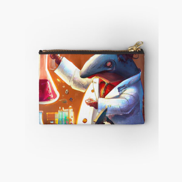 Item preview, Mad dolphin scientist experimenting designed and sold by Perryfranken.