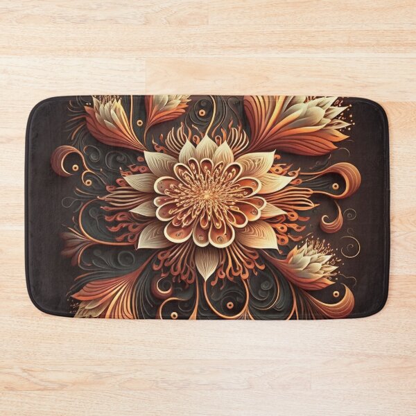 Item preview, Fleuron Floral Modern Elegant Composition Designs for Home Decor, Wedding, Events Fashion  and Accessories  designed and sold by RAGANADesign.