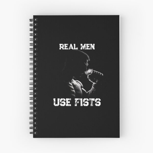 Item preview,  Real men use fists designed and sold by Sarvgya Verma.