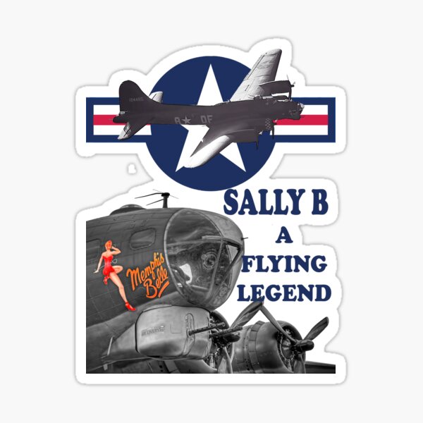 Sally B Tee Shirt Sticker