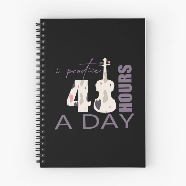 Item preview, I Practice 40 Hours A Day - A Violin Quote designed and sold by TheGreedyCrypto.