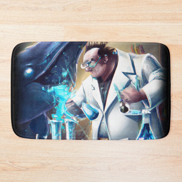 Item preview, Mad scientist experimenting on a whale  designed and sold by Perryfranken.