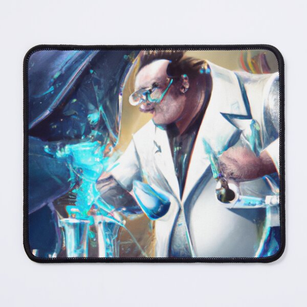 Item preview, Mad scientist experimenting on a whale  designed and sold by Perryfranken.