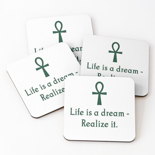 Item preview, Life Is A Dream Realize It designed and sold by CrankyOldDude.