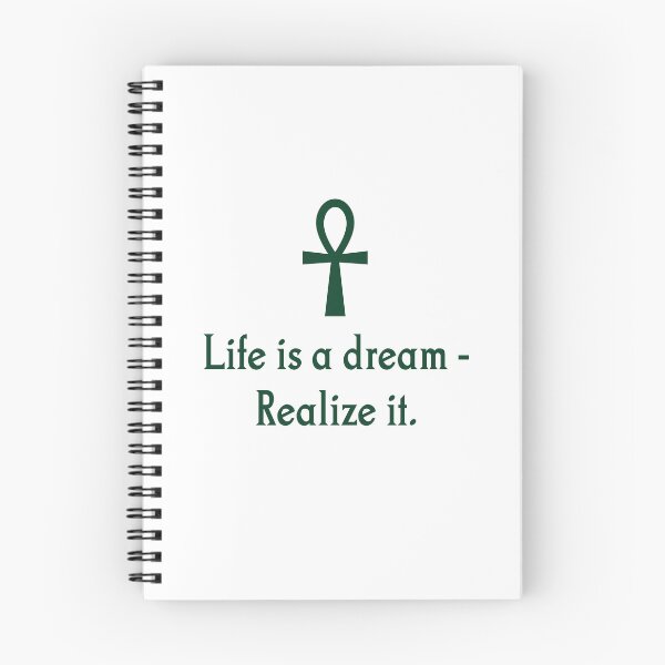 Item preview, Life Is A Dream Realize It designed and sold by CrankyOldDude.