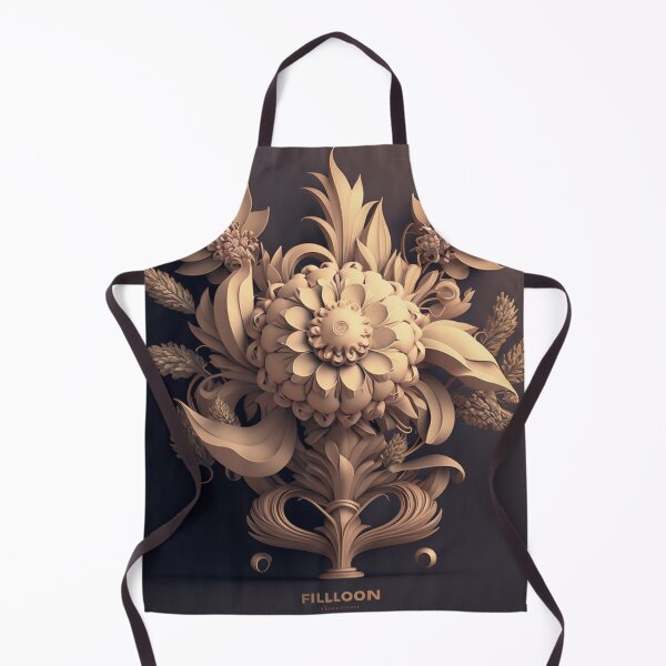 Item preview, Fleuron Floral Modern Elegant Composition Designs for Home Decor, Wedding, Events Fashion and Accessories designed and sold by RAGANADesign.