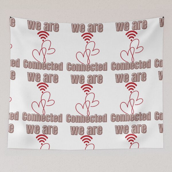 Item preview, we are connected designed and sold by Tienda-Vane.