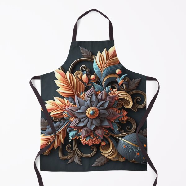 Item preview, Fleuron Floral Modern Elegant Composition Designs for Home Decor, Wedding, Events Fashion and Accessories designed and sold by RAGANADesign.