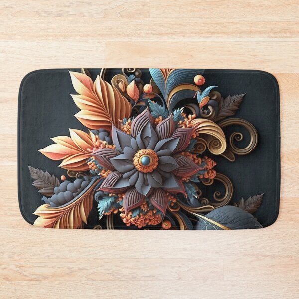 Item preview, Fleuron Floral Modern Elegant Composition Designs for Home Decor, Wedding, Events Fashion  and Accessories  designed and sold by RAGANADesign.
