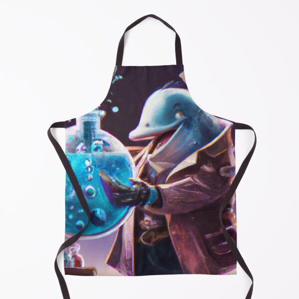 Item preview, Mad dolphin scientist experimenting designed and sold by Perryfranken.