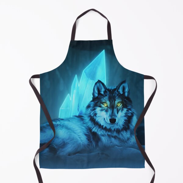 Item preview, Magical Crystal Glowing Wolf Design Blue designed and sold by MAEffects.