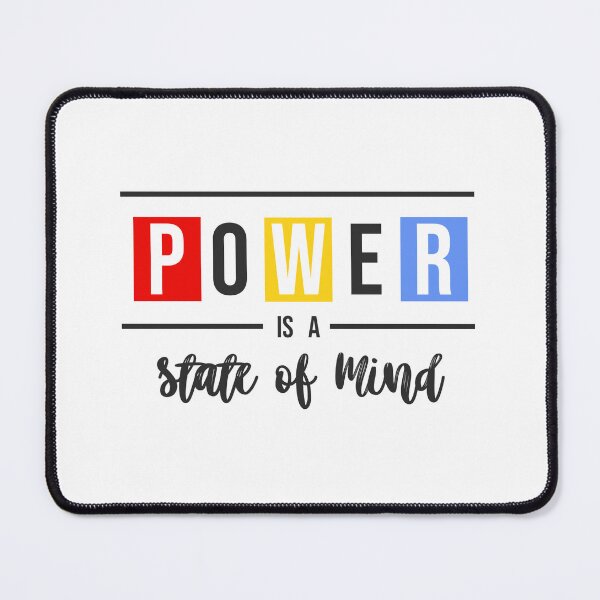 Item preview, Power is a state of mind designed and sold by GobiRchandran.