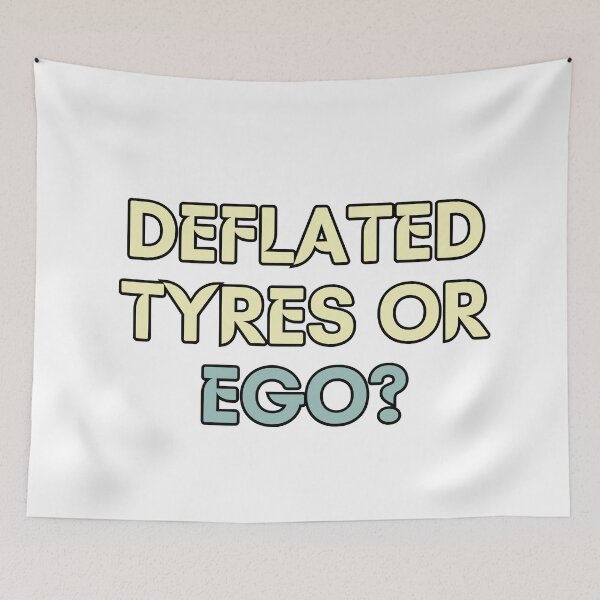 Item preview, Deflated Tyres or ego? designed and sold by variant designer.
