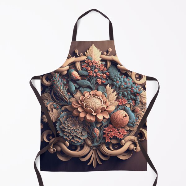 Item preview, Fleuron Floral Modern Elegant Composition Designs for Home Decor, Wedding, Events Fashion and Accessories designed and sold by RAGANADesign.