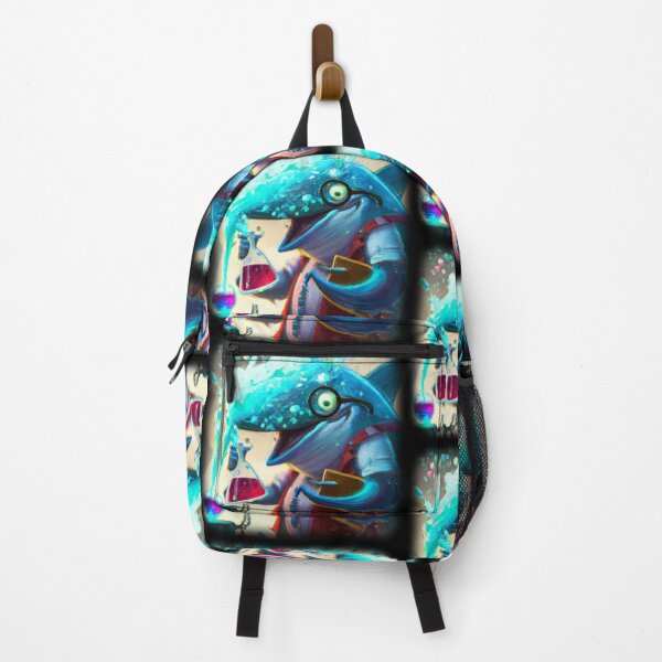 Item preview, Mad dolphin scientist experimenting designed and sold by Perryfranken.