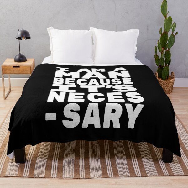 Item preview, i am a man because it's necessary, No Simp designed and sold by StayWokeKings.