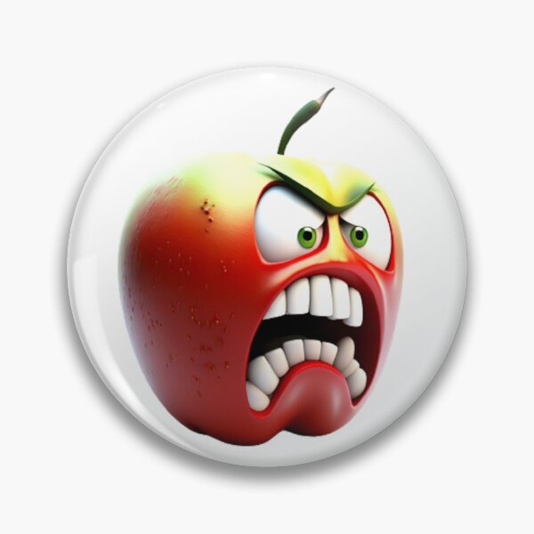 Item preview, Angry Apple designed and sold by Scrumptious Designs.