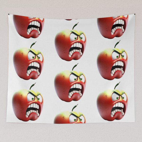 Item preview, Angry Apple designed and sold by Scrumptious Designs.