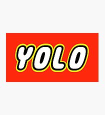 YOLO Photographic Print