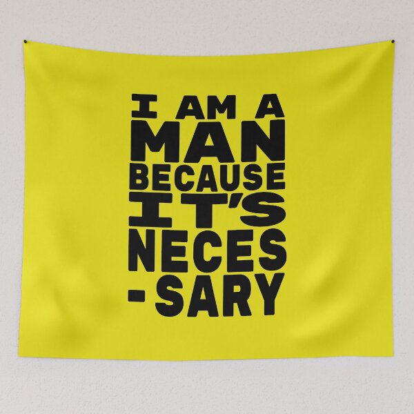 Item preview, Copie de i am a man because it's necessary, No Simp designed and sold by StayWokeKings.
