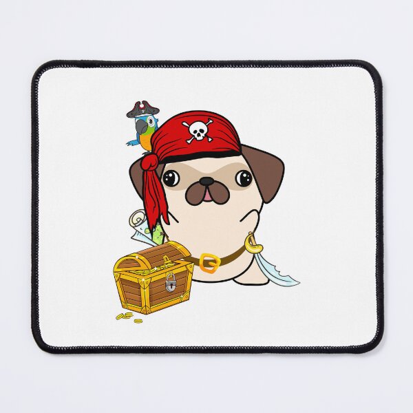 Item preview, Halloween Pirate Pug designed and sold by Pet Station.
