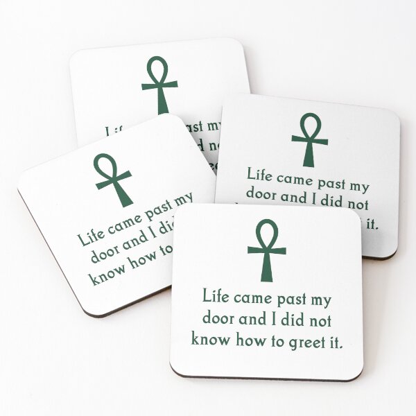 Item preview, Life Came Past My Door designed and sold by CrankyOldDude.