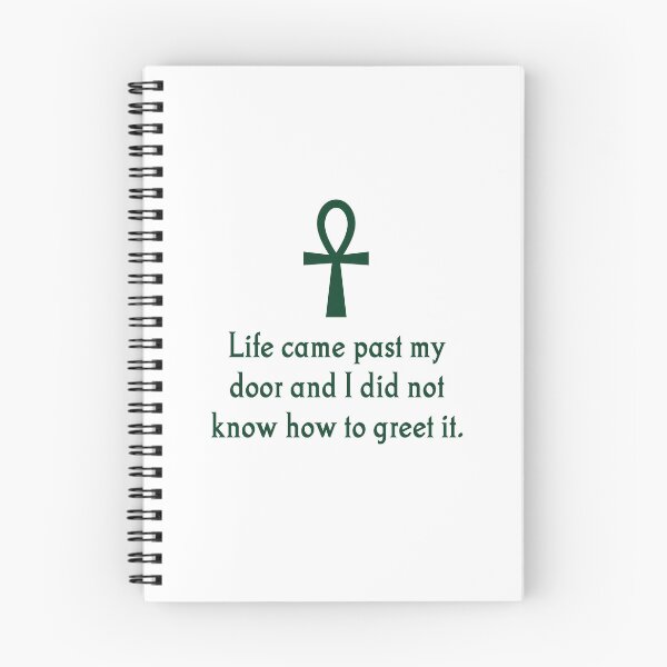 Item preview, Life Came Past My Door designed and sold by CrankyOldDude.