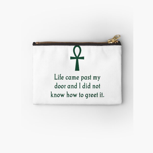 Item preview, Life Came Past My Door designed and sold by CrankyOldDude.