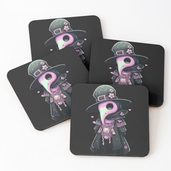 Item preview, A Historical and Adorable Twist: A Plague Doctor with Hearts Design designed and sold by The-Sinister.