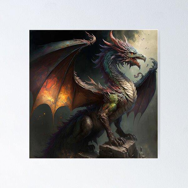 Artikelvorschau, Der Drache entworfen und verkauft von Vanover Designs.