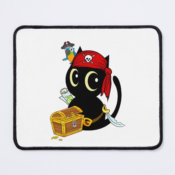 Item preview, Halloween Pirate Black Cat designed and sold by Pet Station.