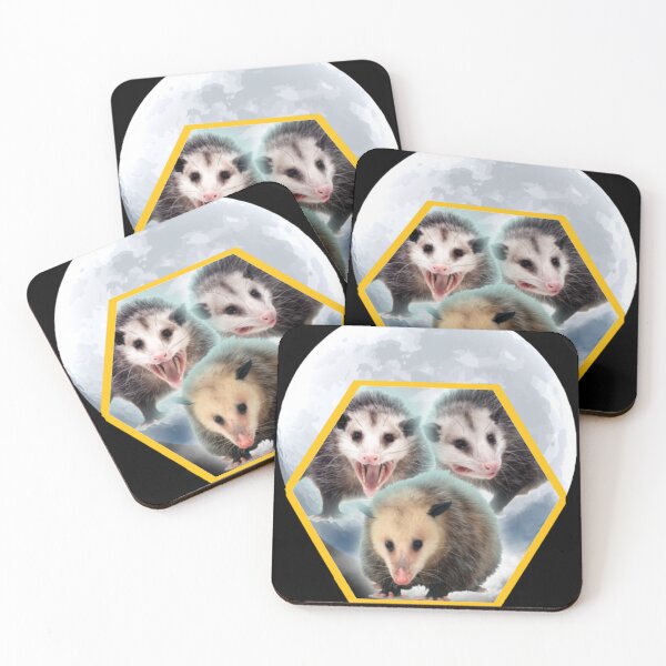 Item preview, Three Opposum Moon With 3 Possums And Dead Moon Costume designed and sold by NeboulaHamra.