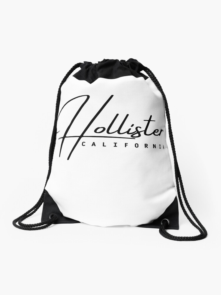 Hollister California Drawstring Bag