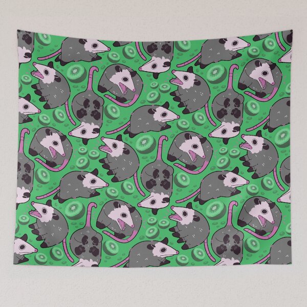 Item preview, Cute Possum scream with Kiwi designed and sold by Mossysplashart.