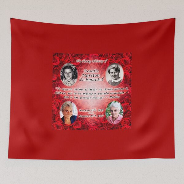 Item preview, Memorial Plaque ~ Rosalie Marston Zickmantel designed and sold by MasterJames.