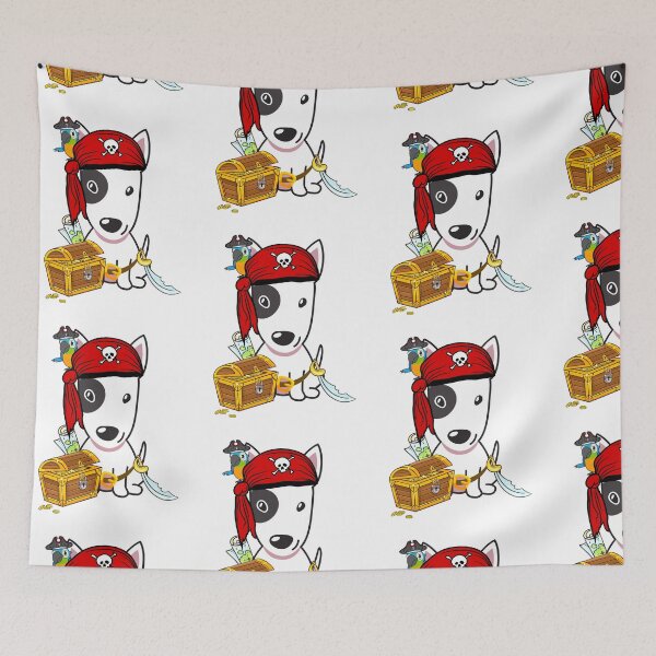 Item preview, Halloween Pirate Bull Terrier designed and sold by Pet Station.