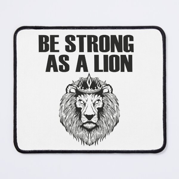 Item preview, be strong as a lion designed and sold by charaf19.
