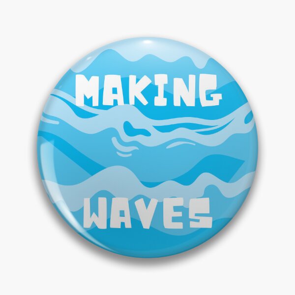 Item preview, MAKING WAVES - Bold comic abstract design designed and sold by Elliot Crippen.