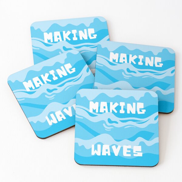 Item preview, MAKING WAVES - Bold comic abstract design designed and sold by Elliot Crippen.