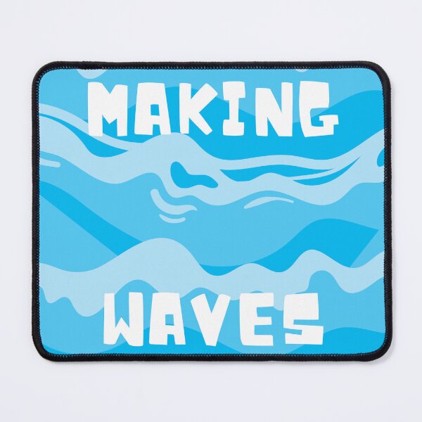 Item preview, MAKING WAVES - Bold comic abstract design designed and sold by Elliot Crippen.