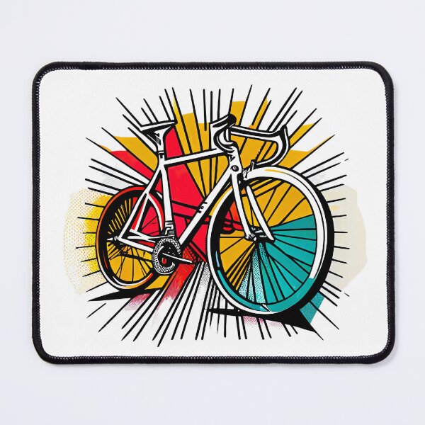 Item preview, Bike Bicycle Graphic Design for the Bike Rider Lover who wants to combine their passion for biking with their love of art. designed and sold by TourDePassion.
