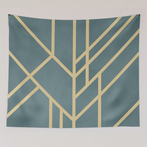 Item preview, Art Deco Design - turquoise designed and sold by BattaAnastasia.