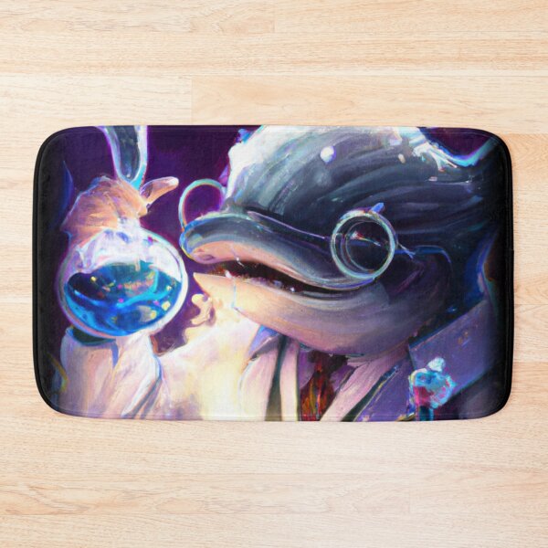 Item preview, Mad dolphin scientist experimenting designed and sold by Perryfranken.