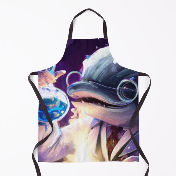 Item preview, Mad dolphin scientist experimenting designed and sold by Perryfranken.