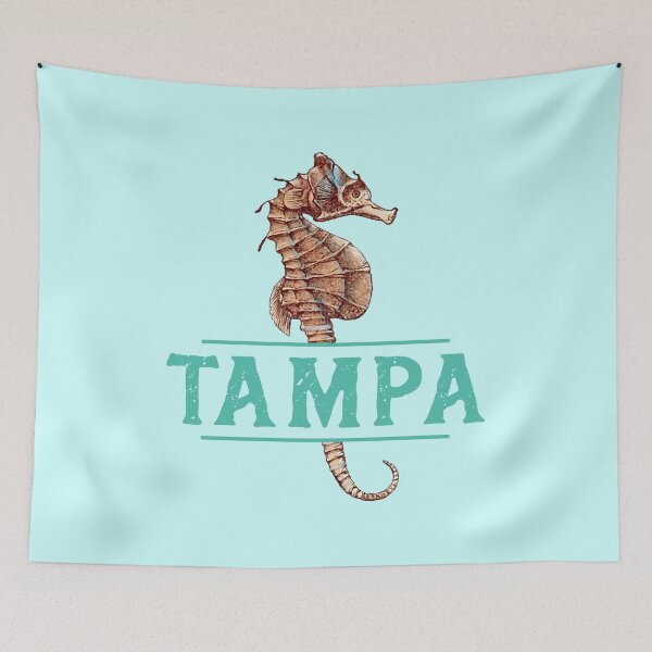 Item preview, Tampa Florida Seahorse Design designed and sold by Futurebeachbum.